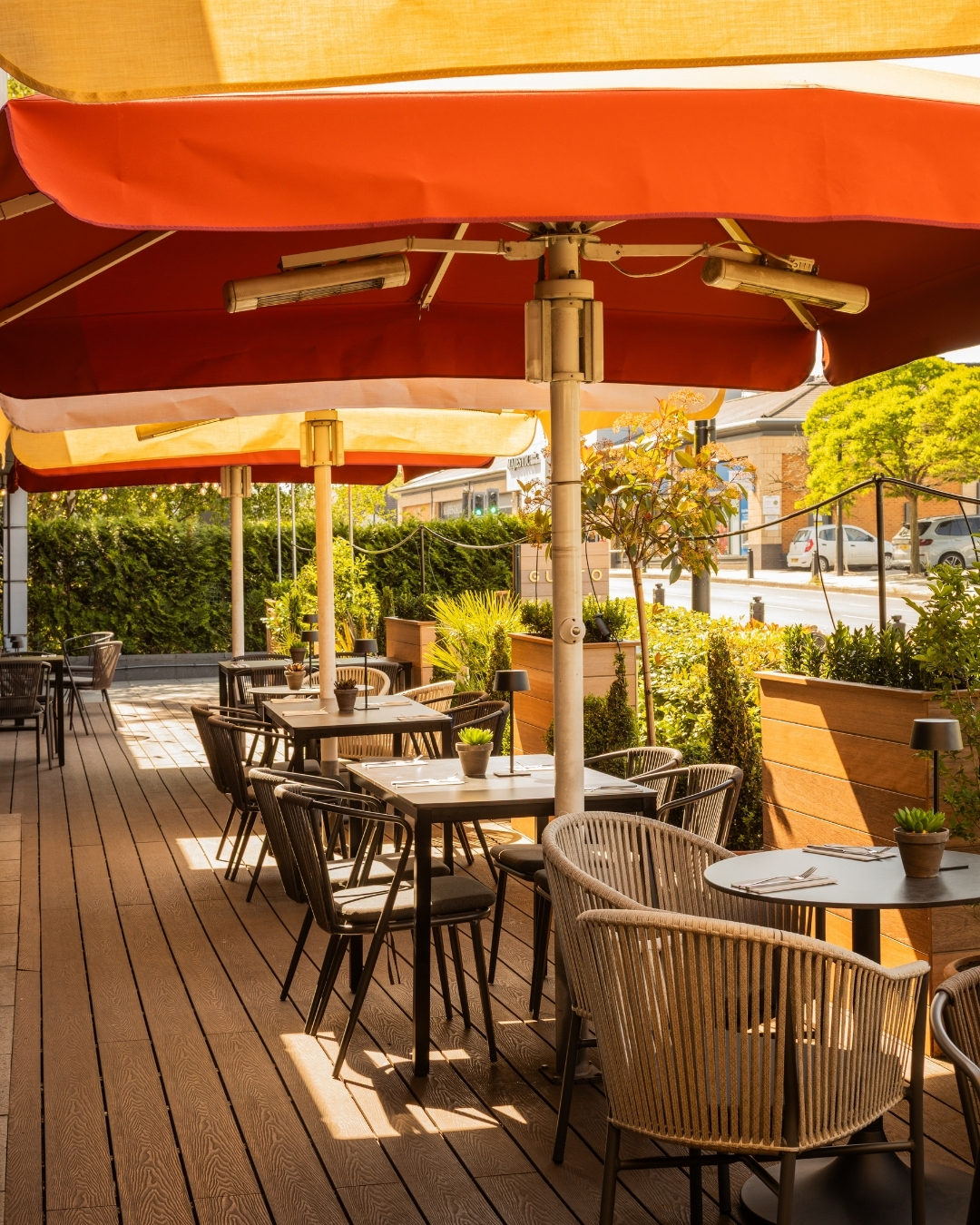 The Terrace at Gusto Italian Cheadle Hulme